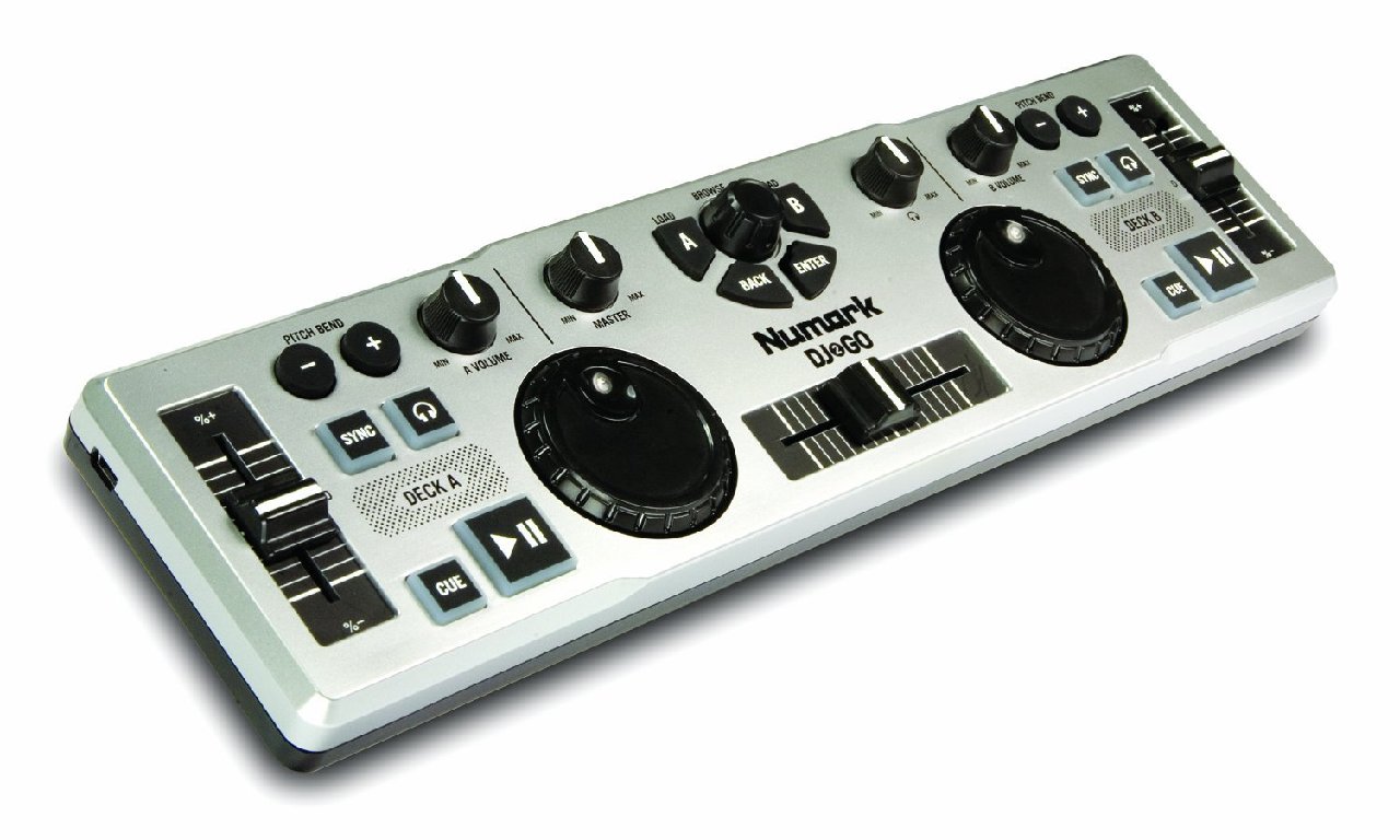 Numark DJ 2 Go USB MIDI Controller Mixer DJ2GO + Virtual DJ LE Software eBay